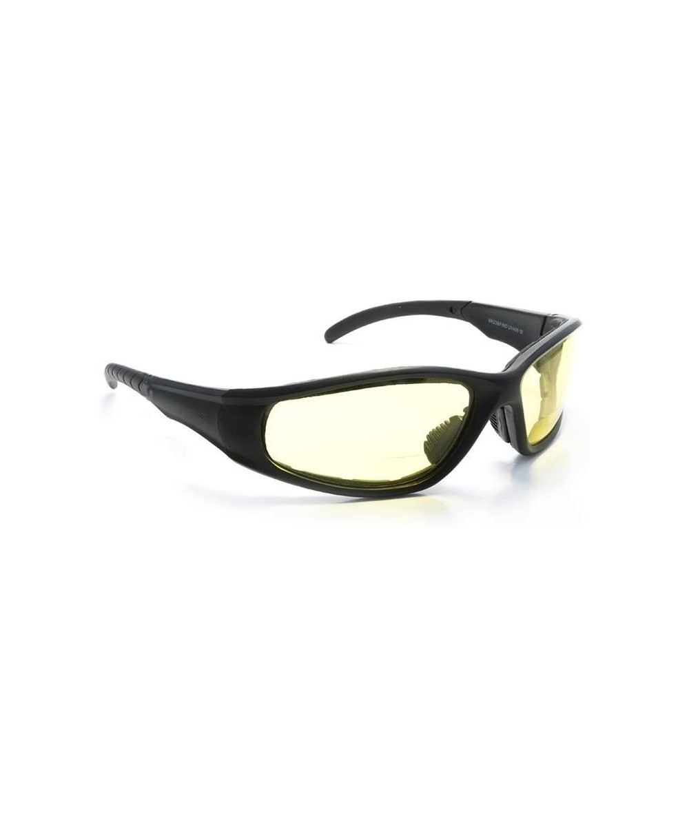 Sunglasses Motorcycle Wrap Around FLORIDA GLASSES - Yello - CQ1105HPG9F $11.29 Wrap