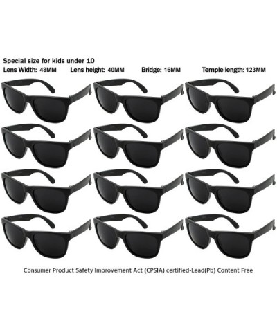 Sunglasses Favors certified Lead Content - Kid-black - C918EE6H3K4 $8.41 Sport