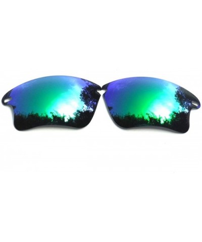 Replacement Lenses for Oakley Fast Jacket XL Green Color Polarized - Green - CH124MFV4TL $7.54 Oversized