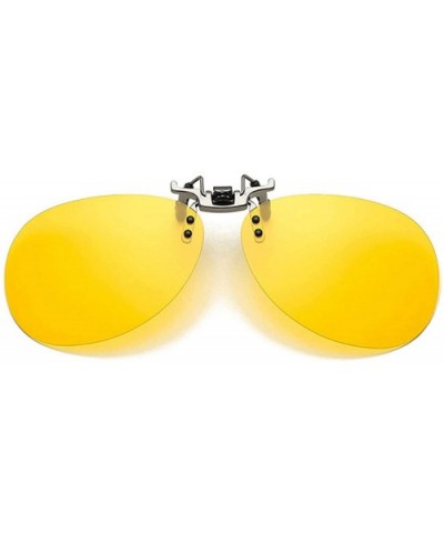 Men Photochromic Glasses Polarized Flip Up Clip Sunglasses Night Driving Lenses For - F-photochromic Lens - C5199CI0IS2 $27.2...