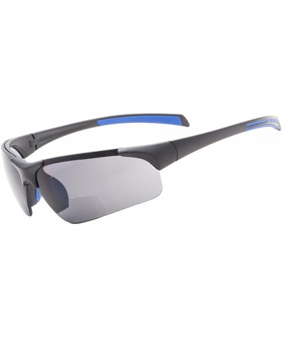 TR90 Unbreakable Sports Half-Rimless Bifocal Sunglasses Baseball Running Fishing Driving Golf Softball Hiking - CN18CQYAI7S $...