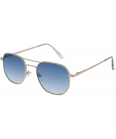 2648 Fashion Retro Sunglasses - UV Protection - Gold - CD18WDHIIL7 $24.91 Sport
