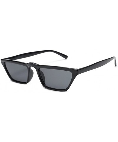 retro square sunglasses personality small frame glasses - C1 - CA18CYMDGKA $18.75 Square