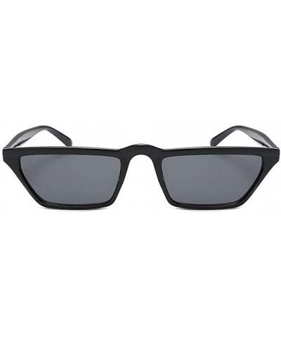 retro square sunglasses personality small frame glasses - C1 - CA18CYMDGKA $18.75 Square