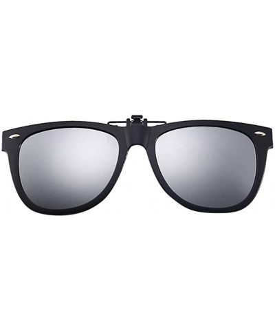 Polarized Clip-on Sunglasses Anti-Glare Driving Glasses for Prescription Glasses for Women UV Protection - Gray - CO1907669CC...