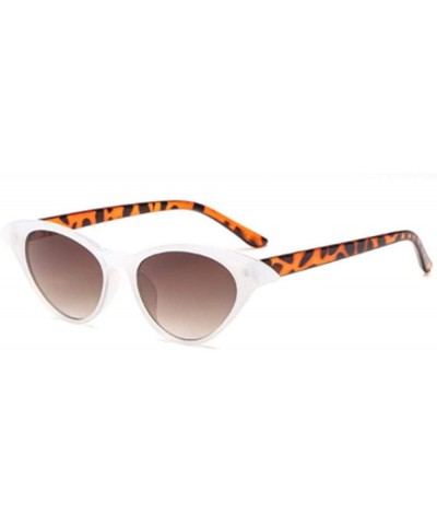 Cat Eye Sunglasses Women Designer Recommend Cateyes White As Picture - White - CE18YKULT2Z $7.07 Aviator