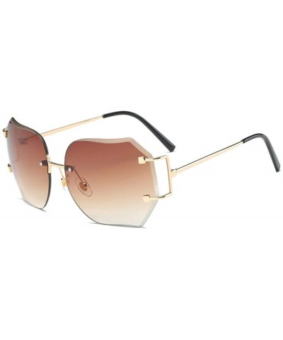 Women Men Summer Vintage Sunglasses Square Gradient Color Glasses Unisex Fashion Avi Sunglasses - CJ18SSSZZGY $5.37 Square