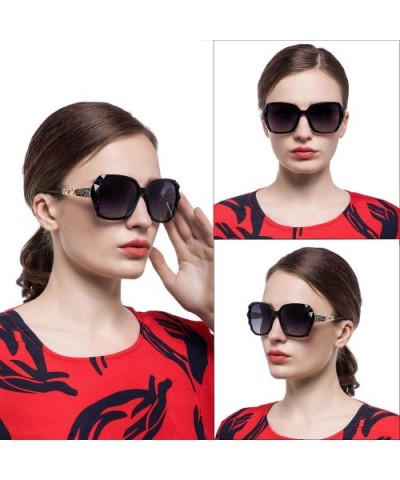 Fashion Sunglasses for Women Oversized Polarized UV Protection Vintage Classic Sun Glasses Ladies Shades - CO196R44OGT $11.66...