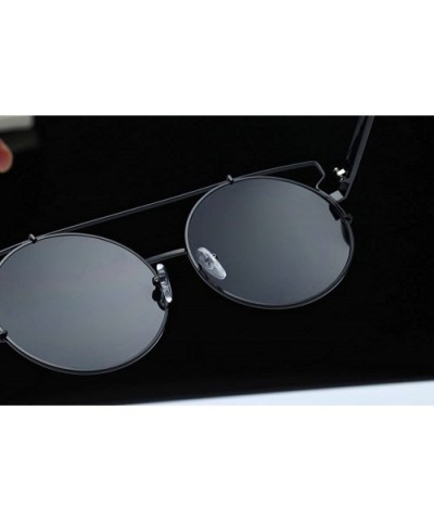 Sunglasses Vintage Oversized Glasses Eyewear - B - CO18QTGEA79 $3.46 Rimless