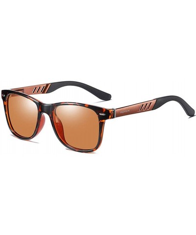 Men's fashion sunglasses- anti-glare glasses- polarized sunglasses- rectangular full-frame - C14 - C0194T5224T $35.82 Rectang...