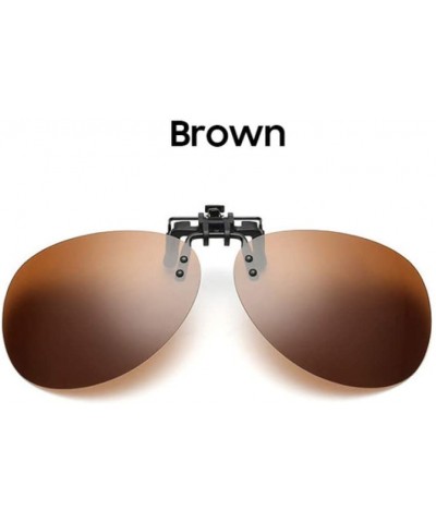 Rimless Oversized Polarized Sunglasses Aviation - CU197WD2UDZ $22.07 Rimless