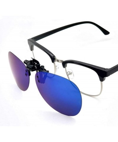 Rimless Oversized Polarized Sunglasses Aviation - CU197WD2UDZ $22.07 Rimless