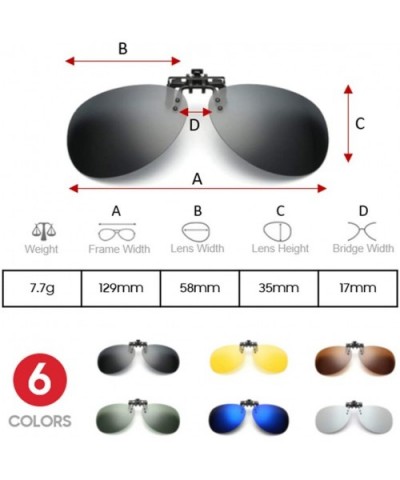 Rimless Oversized Polarized Sunglasses Aviation - CU197WD2UDZ $22.07 Rimless