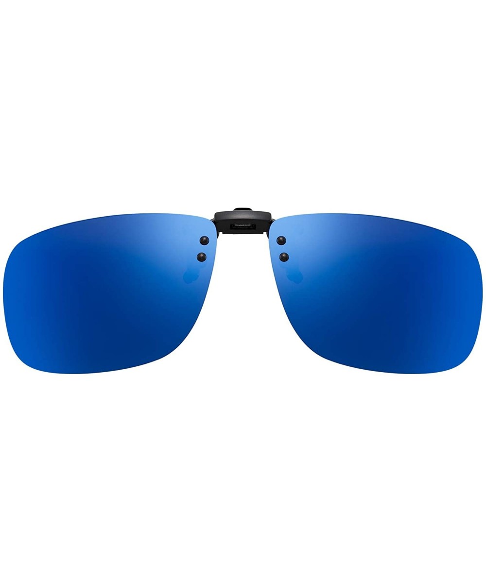 Sunglasses Polarized Frameless Rectangle Prescription - Iceblue - C418TA8H996 $9.75 Aviator