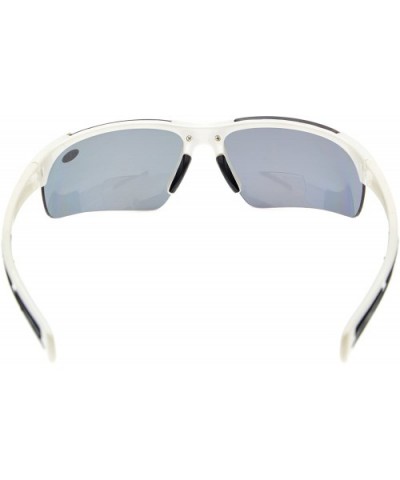 Unisex Sports Polarized Bifocal Sunglasses Lightweight TR90 Frame UV Protection - White - C918CAYMW0Y $30.81 Sport