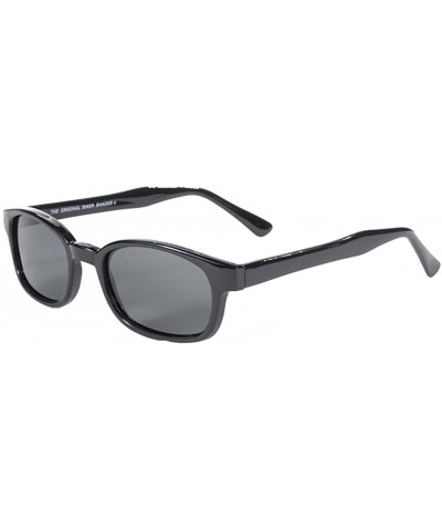 Original Kd's Biker Polarized Lenses Black Frames Sunglasses - CO11LN8TB4L $9.04 Goggle