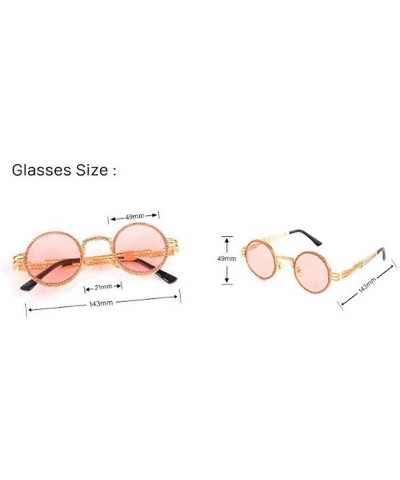 Vintage Sunglasses Designer Colorful Rhinestone - CD18USDY0DX $8.06 Round