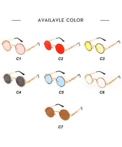 Vintage Sunglasses Designer Colorful Rhinestone - CD18USDY0DX $8.06 Round