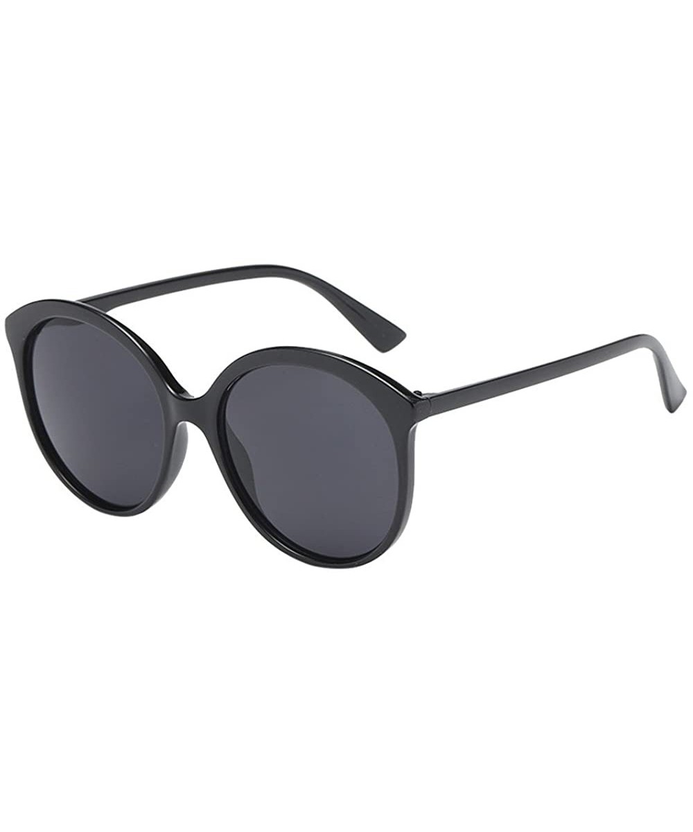 Sunglasses Goggles Glasses Fashion Eyewear Goggles Women - Black - C418QT2NRG6 $8.26 Goggle