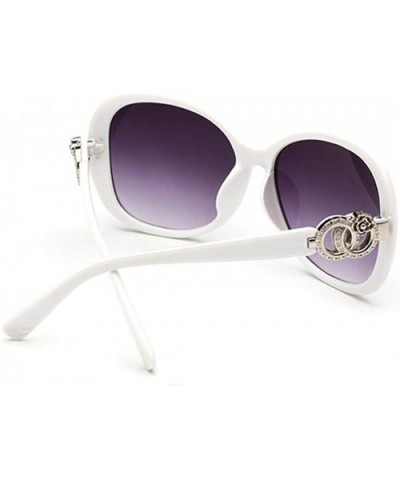 Fashion UV Protection Glasses Travel Goggles Outdoor Sunglasses Sunglasses - White - CN19874MWMY $12.40 Sport