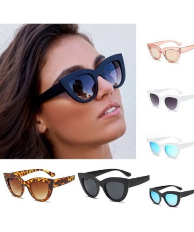 Hot Sale! Women Cat Eye Sunglasses Vintage Retro Eyewear Fashion Ladies Solid UV Protection Travel Glasses (A) - C018QYSUULC ...