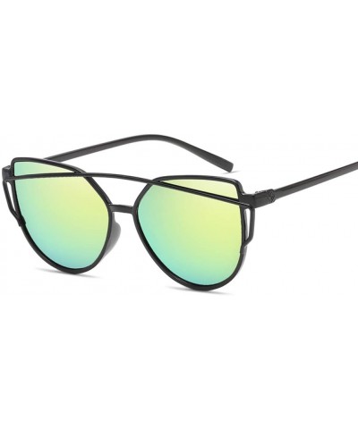 Fashion Sunglasses Glasses Coating - Silver - C8197WDD7IG $18.88 Cat Eye