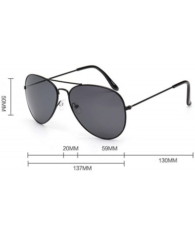 Women's Men Sunglasses-Vintage Oversize Frame Sunglasses Stylish Eyewear - F - C418EMRZOTE $7.81 Sport