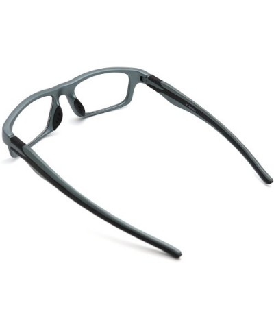 Sports Double Injection Readers Flexie Reading Glasses size and color very - Matte Gunmetal Black - C412NYQO778 $16.80 Sport