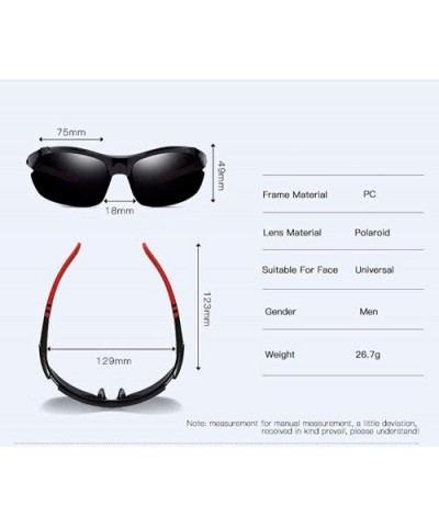 Polarizing sunglasses Outdoor Cycling Sports Sunglasses windbreak bicycle mountaineering glasses - C - C618QCC8K0Z $28.49 Avi...