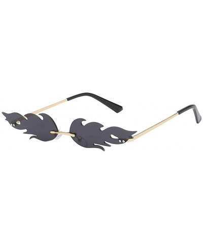 Fashion Irregular Sunglasses Protection - A - C019648TGM5 $8.04 Square