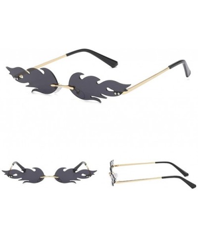 Fashion Irregular Sunglasses Protection - A - C019648TGM5 $8.04 Square