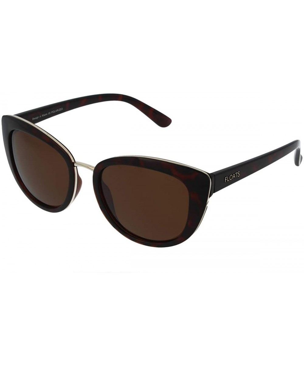 Polarized Sunglasses F-4304 Cat-Eye Polarized Fashion Sunglasses - UV Protection - Brown Tortoise - CT18KEG2L66 $32.84 Sport