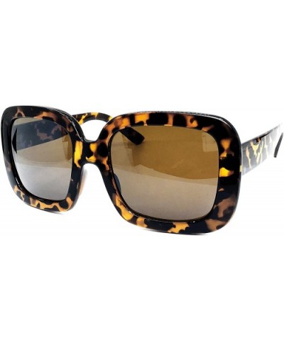 A3326 Premium Oversize XXL Women Brand Designer Style Fashion Retro Classic vintage Sunglasses - Leopard Brown - CX18DSMTS56 ...