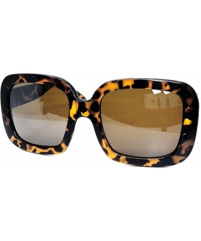 A3326 Premium Oversize XXL Women Brand Designer Style Fashion Retro Classic vintage Sunglasses - Leopard Brown - CX18DSMTS56 ...