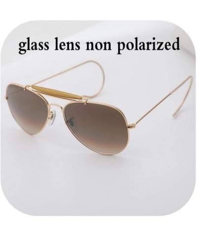 Sunglasses Gradient Polarized 58mm Glass Lens Men Women Mirror Pilot Glasses Sol Gafas UV400 Outdoorsman Craft - CW198AH84K4 ...