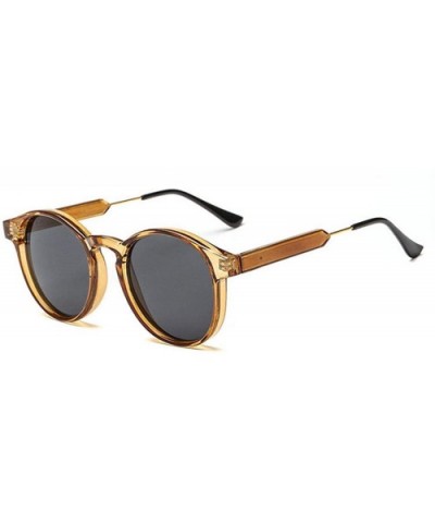 Round Sunglasses Men Women Unisex Retro Vintage Design Small Sun Glasses Driving Sunglass Ladies Shades - CV198AHRN7Y $30.24 ...