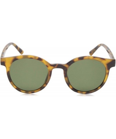 Low Key Round Sunglasses - Antique Tortoise - CS18NISIAEZ $10.39 Round