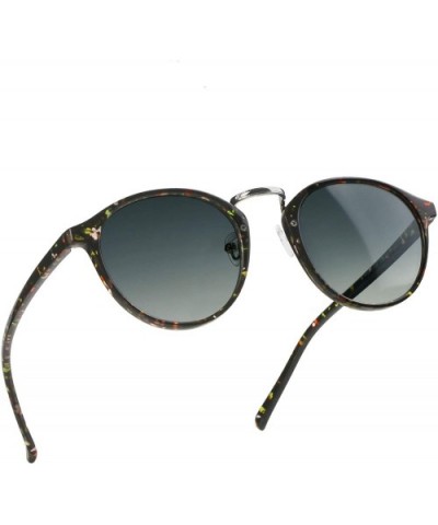 Unisex Polarized Sunglasses&UV400 Protection-Stylish for Men/Women - La_chillax_flower - CS18ORHZCSZ $14.09 Oval