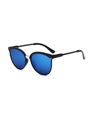 Vintage Round Sunglasses for Women Men Classic Retro Designer Style UV400 Mirrored Lens Eyewear Sun Eye Glasses - CA18RLNNONA...