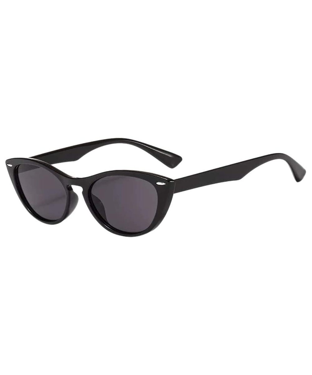 Sport Sunglasses New Retro Classic Trendy Stylish Glasses for Men Women - A - CW18UIHHQMU $5.25 Goggle