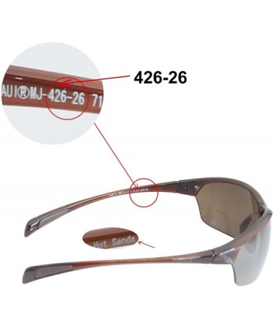 Replacement Lenses for Maui Jim Hot Sands Sunglasses - Multiple Options Available - CM1882I2XIE $18.77 Shield