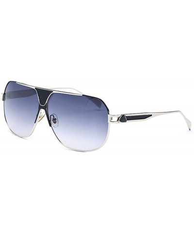 2019 new men's classic fashion sunglasses- large frame sunglasses - A - C718SCA6KDY $40.17 Aviator