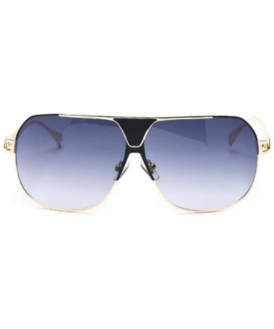 2019 new men's classic fashion sunglasses- large frame sunglasses - A - C718SCA6KDY $40.17 Aviator