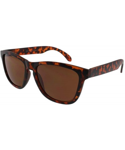 Fairfax - Classic Square Framed Athlesuire Sunglasses - Tortoise - CS196S0UKIZ $9.62 Goggle