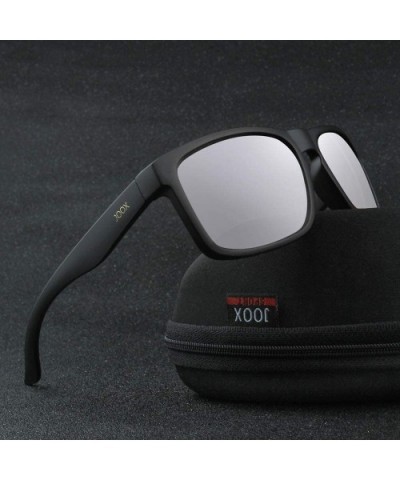 Men Polarized Sunglasses 1.1mm thicken Lens Men's Vintage Sunglasses Rubber Paint Smooth Touch Glasses - CB18ZCUYYLD $12.86 S...