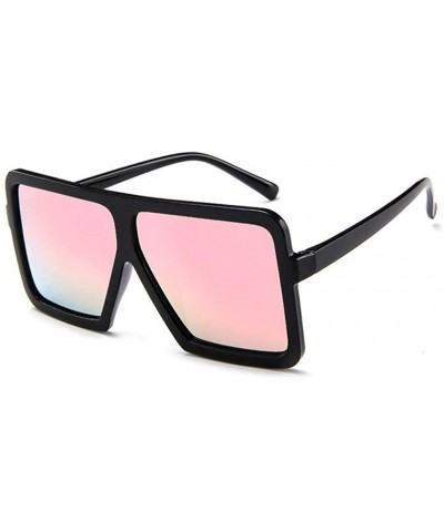 Oversized Sunglasses Polarized Fashion - Pink - CI19648ONO4 $7.19 Oversized