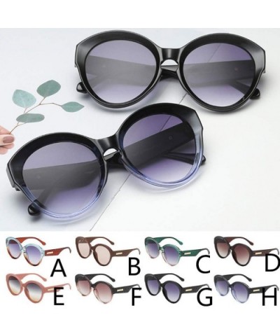 Vintage Punk Stylish Irregular Shape Sunglasses Retro Street Style Unisex Glasses - C - CM196QR3KDO $6.64 Oval