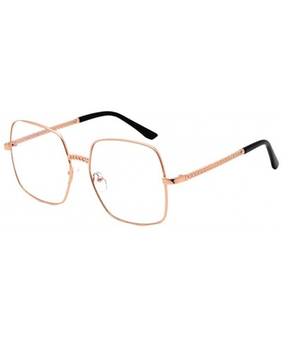 Sun Glass for Men-Polarized Sunglasses For Women Man Mirrored Lens Fashion Goggle Eyewear - Orange - CJ18XNQ66LH $5.90 Rectan...