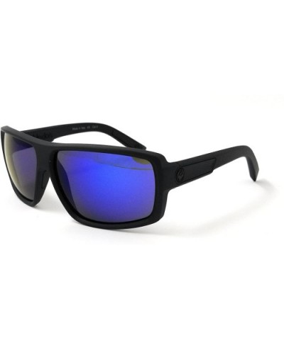 Unisex-Adult Double Dos Sunglasses (Matte Black/Blue Ion Lens- One Size) - C311IVO8VV9 $41.42 Goggle
