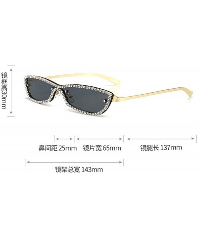 Diamond Sunglasses Vintage Rimless Eyeglasses - Yellow - C7198EX72OU $11.53 Rimless